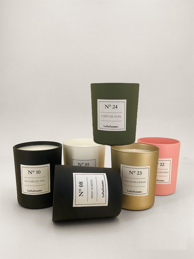 COFFRET SURPRISE DE 6 BOUGIES - LAPARFUMOTEC - Parfum d’Éthique